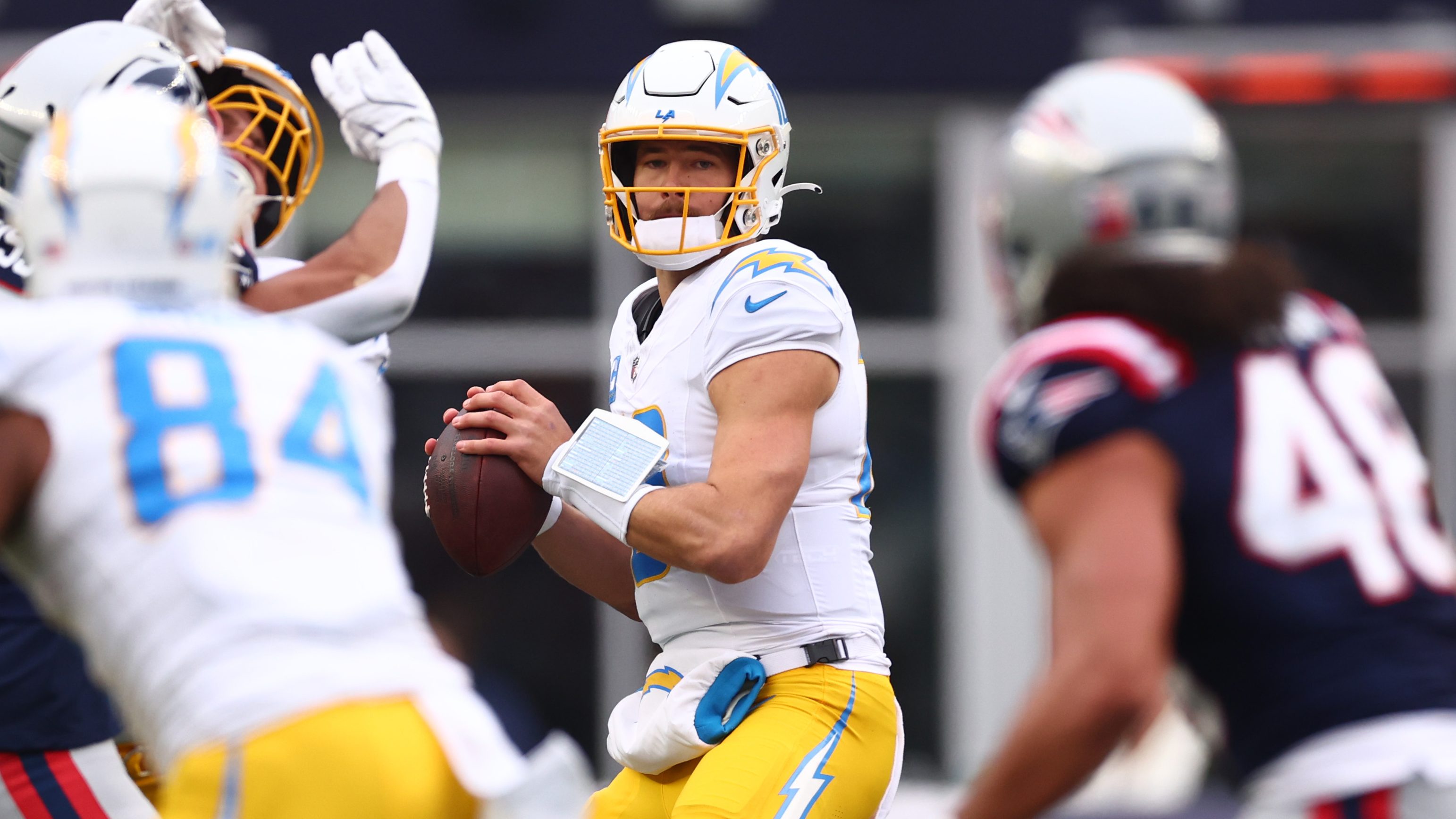Justin Herbert Los Angeles Chargers New England Patriots Mike Vrabel