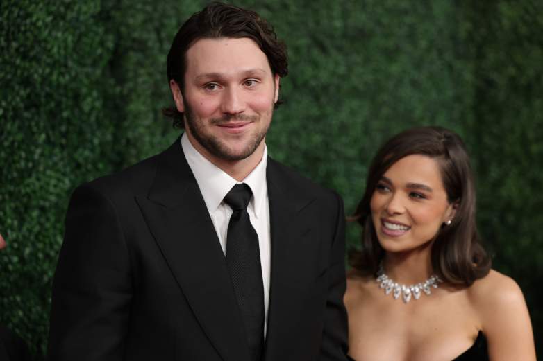 Buffalo Bills QB Josh Allen and his wife Hailee Steinfeld