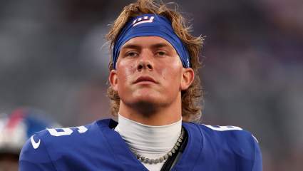 Giants QB Jaxson Dart Shares Super Bowl Announcement Before Seahawks-Patriots