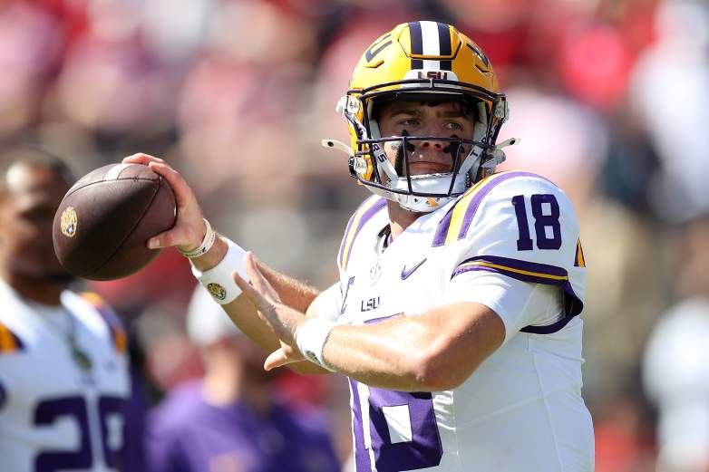 LSU QB Garrett Nussmeier