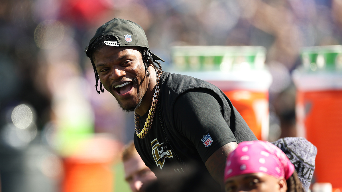 Lamar Jackson responds after fueling Raiders rumors 🤔🏈