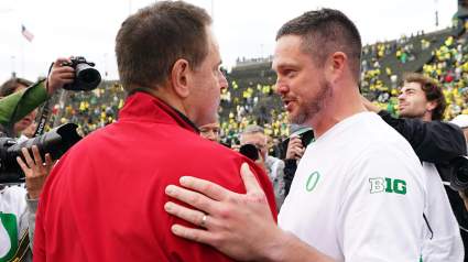 Oregon vs. Indiana Odds: CFP Spread, Total & ATS Pick for Peach Bowl