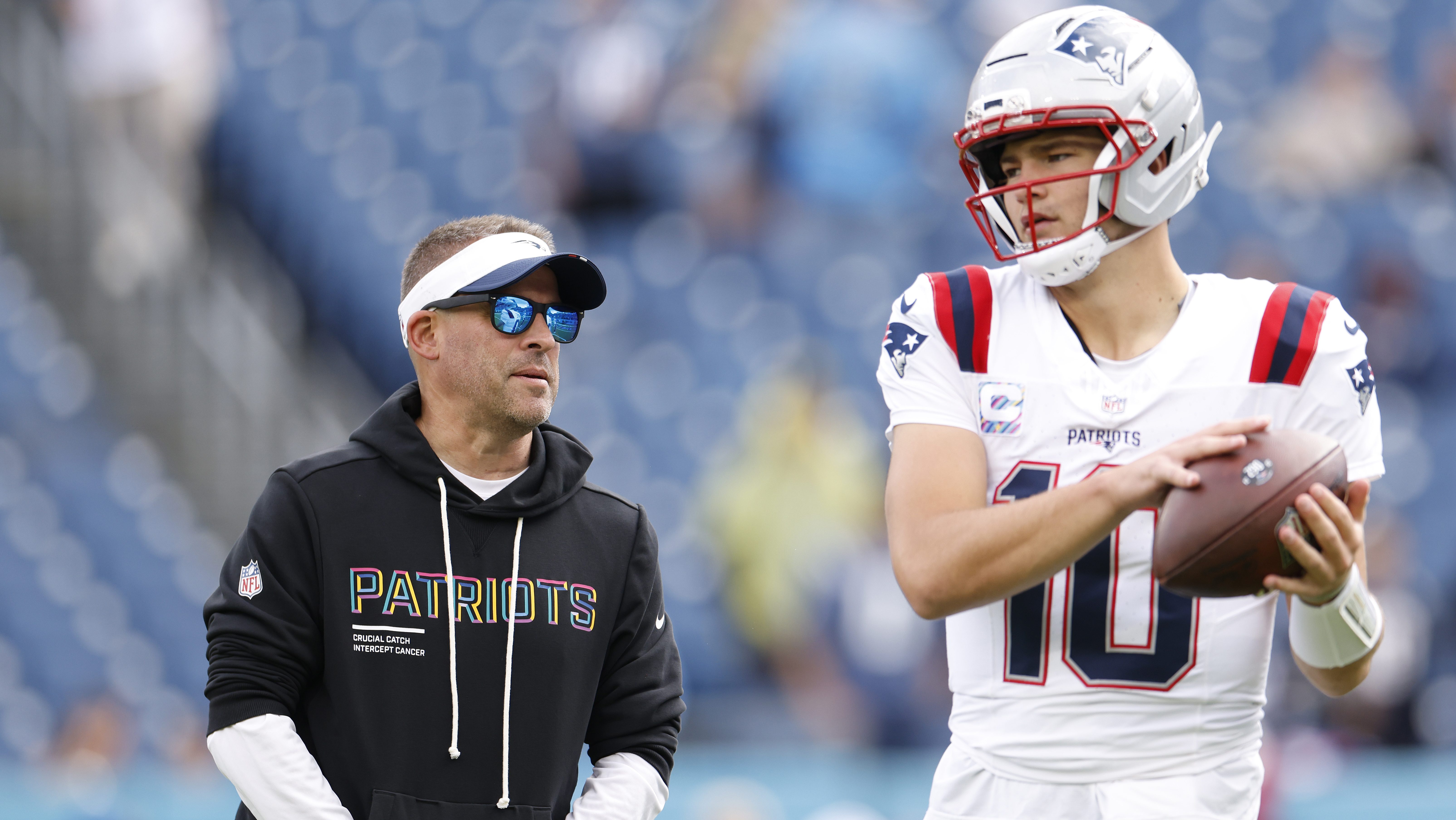 Patriots OC reveals how Drake Maye has surpassed Tom Brady 🏈