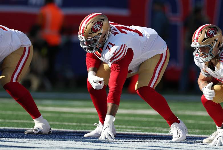 49ers left tackle Trent Williams