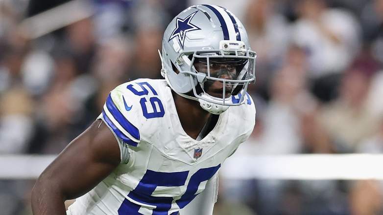 Kenneth Murray Jr. #59 of the Dallas Cowboys