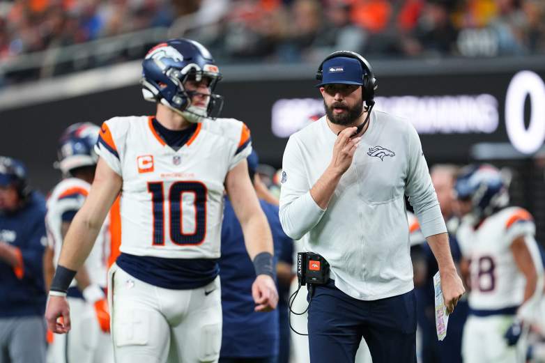 Denver Broncos pass-game coordinator Davis Webb