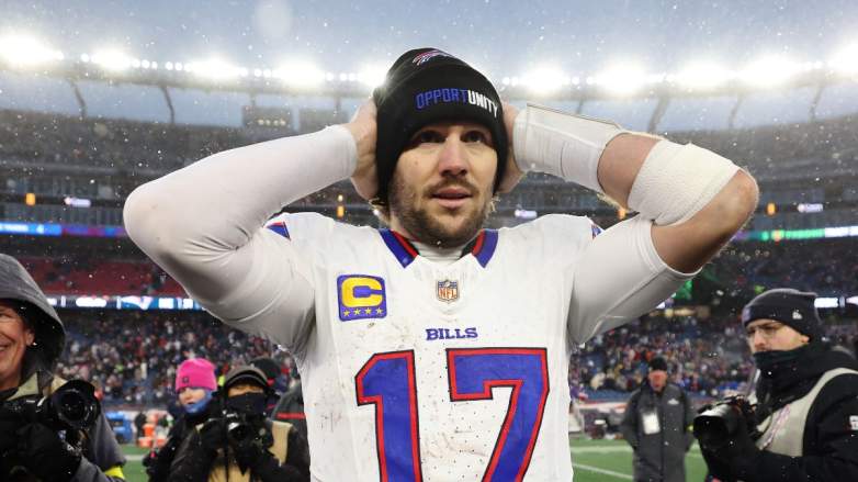 Josh Allen, Buffalo Bills quarterback.