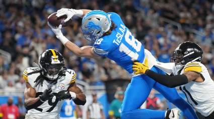 Isaac TeSlaa Victimized By Lions Teammate Amon-Ra St. Brown’s Hilarious Prank