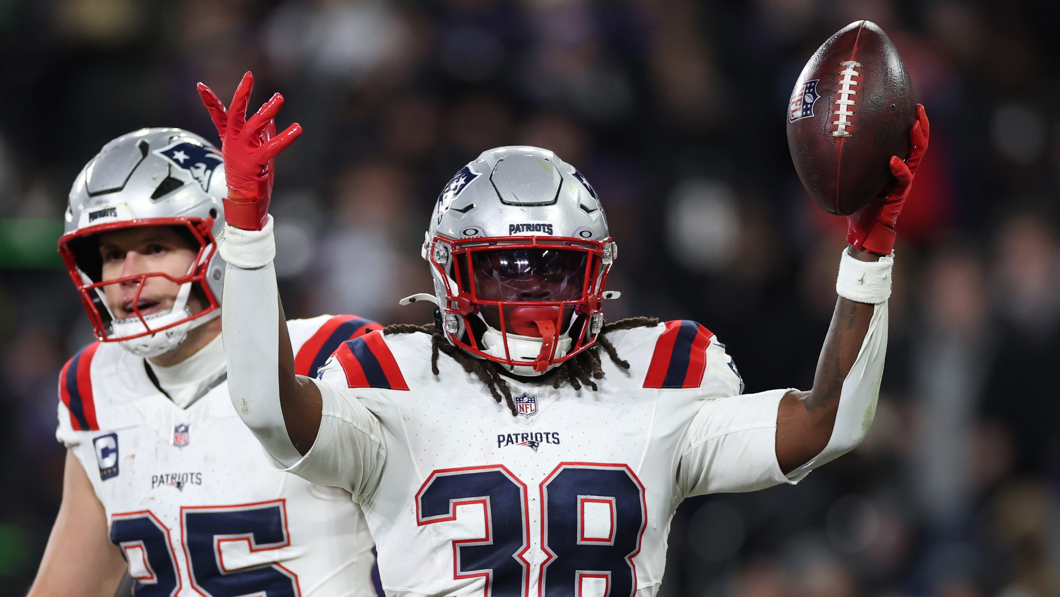 Rhamondre Stevenson New England Patriots