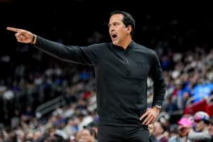 Miami Heat head coach Erik Spoelstra 