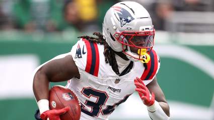Patriots Release Veteran Running Back Ahead of Texans Divisional Game