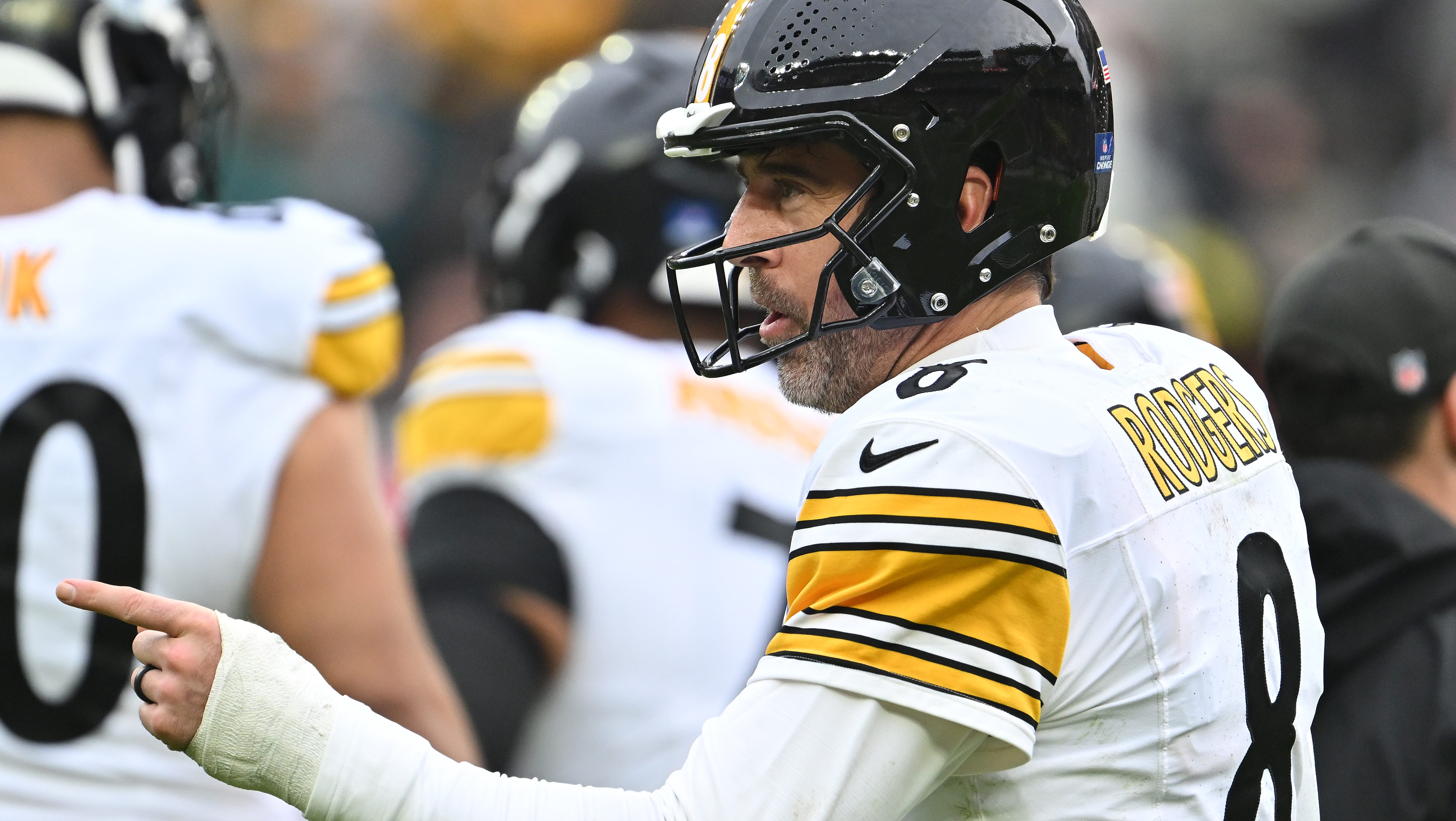 Aaron Rodgers Pittsburgh Steelers Houston Texanos