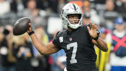 Raiders Make Geno Smith Announcement Ahead of Chiefs Game