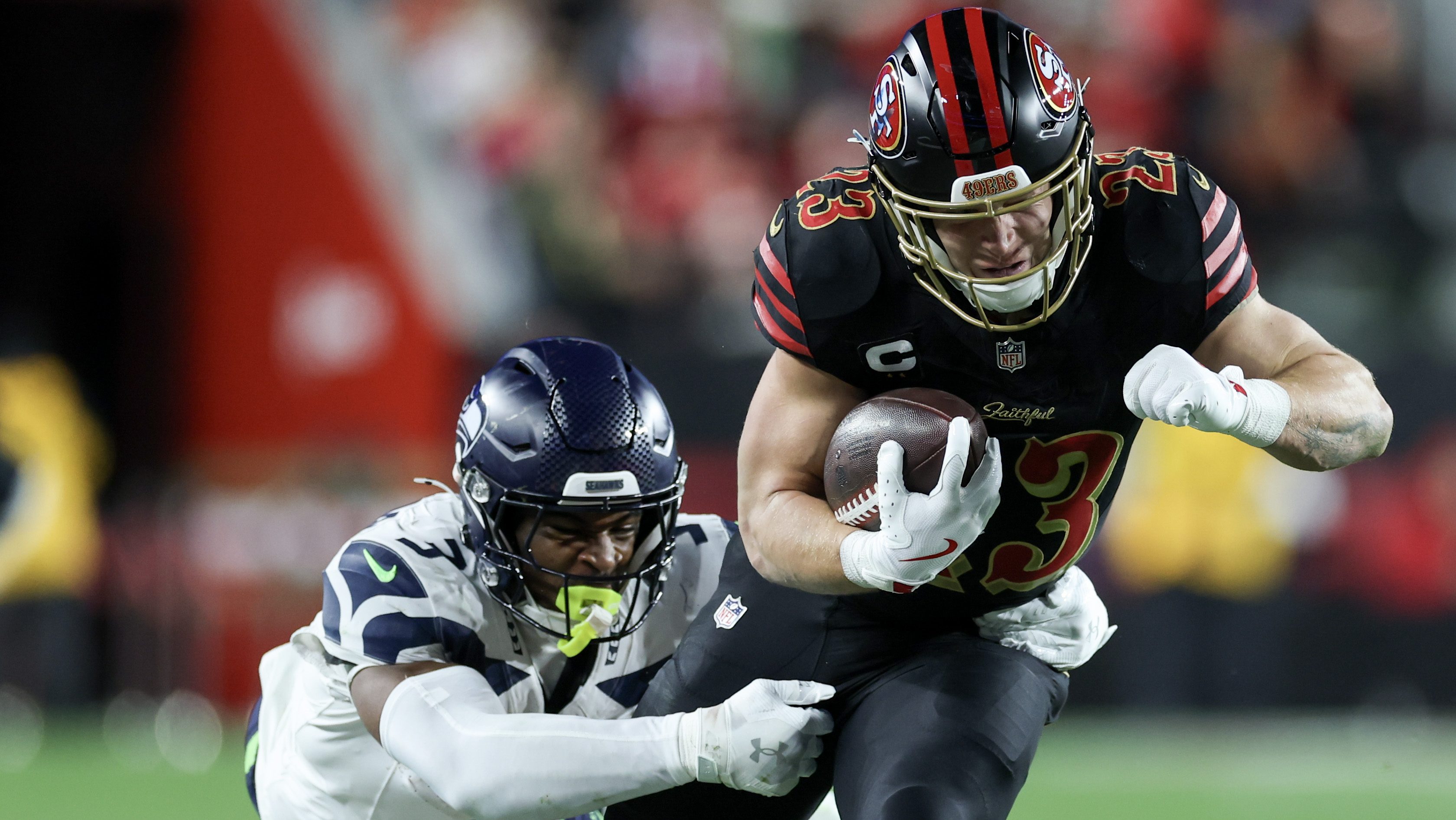 Football Games Today NFL Playoff Schedule College Football On TV GettyImages 2254541504 