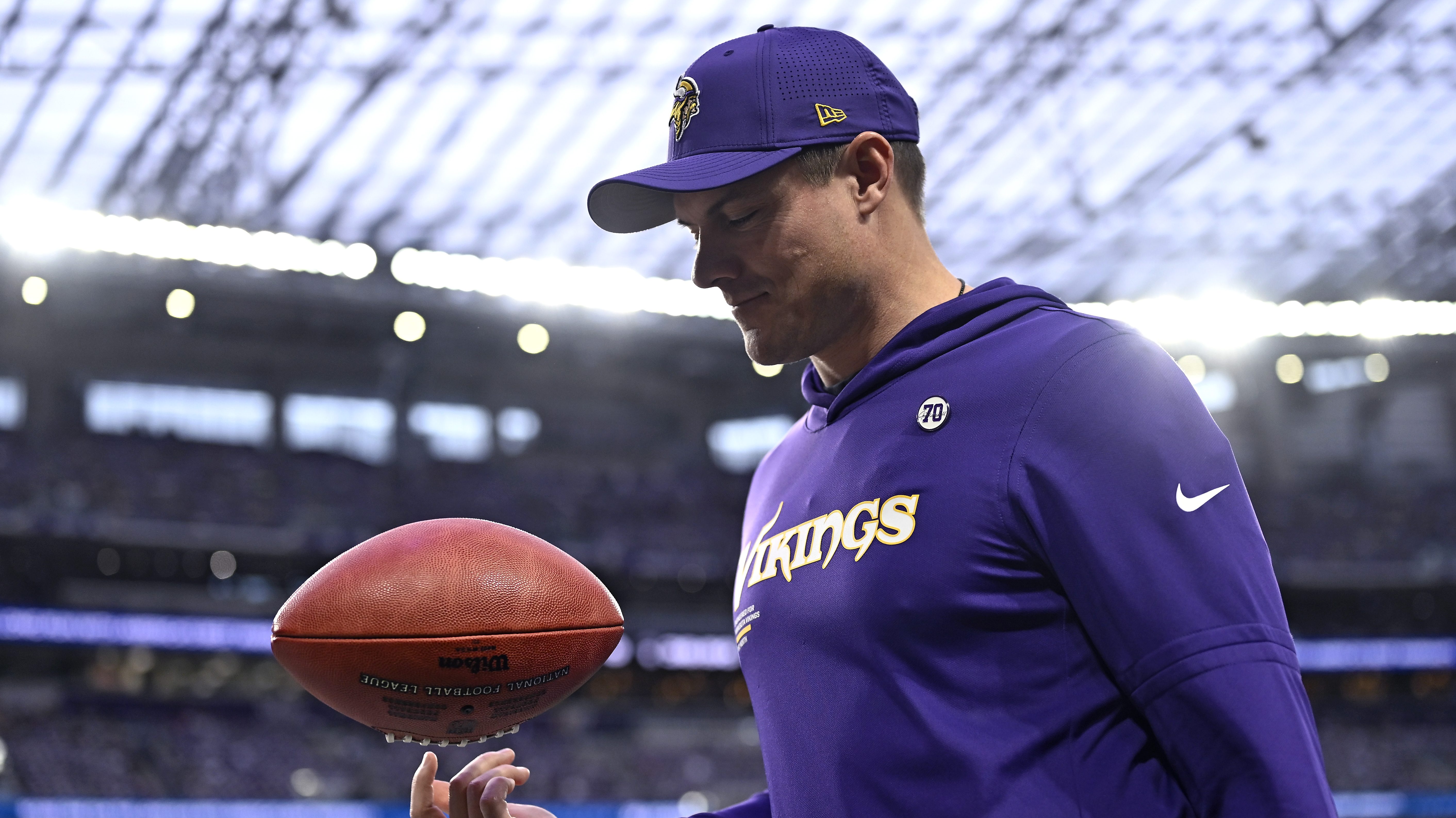 Vikings announce four coaching moves after firing their GM; details ahead.