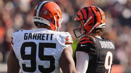 Joe Burrow Under Fire After Browns’ Myles Garrett Breaks Sack Record