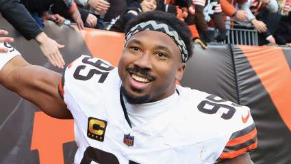 Browns’ Myles Garrett Announces Fitting New Deal Immediately After Sack Record