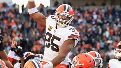 Michael Strahan Shades Browns Star Myles Garrett After Record-Breaking Sack
