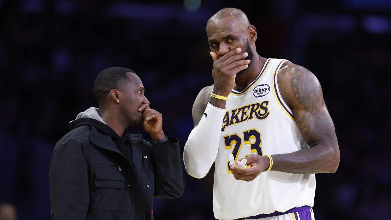 LeBron James, Los Angeles Lakers trade rumors, LeBron Rich Paul comments, Austin Reaves, Jaren Jackson Jr., Herb Jones, Jonathan Kuminga, Luka Doncic, Lakers trade targets, Lakers news, Rich Pual, Luka Doncic, Lakers trade drama, Lou Williams, Chandler Parsons