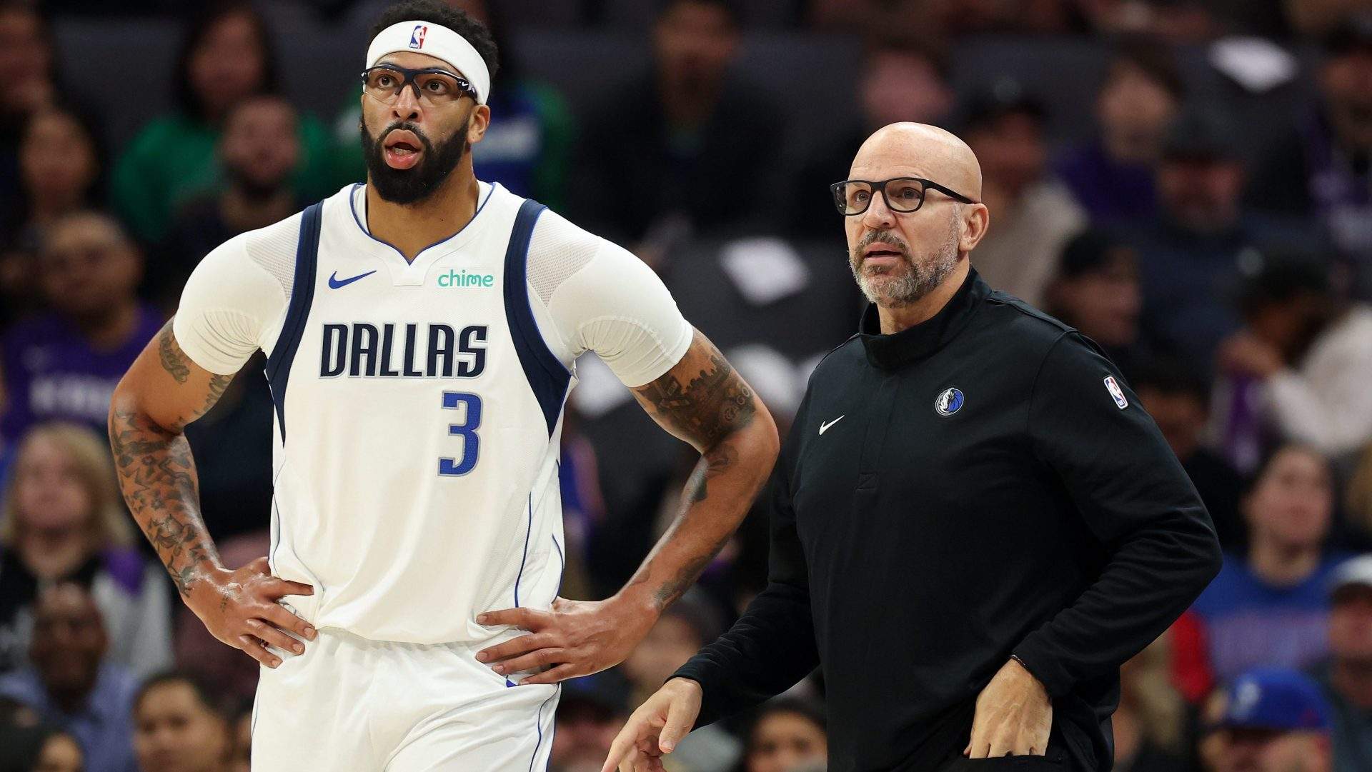 Jason Kidd Reacts to Anthony Davis Injury as Trade Deadline Nears