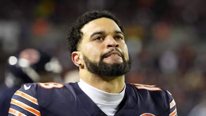 Bears Face Potential WR Room Setback Ahead of Divisional Round vs. Rams
