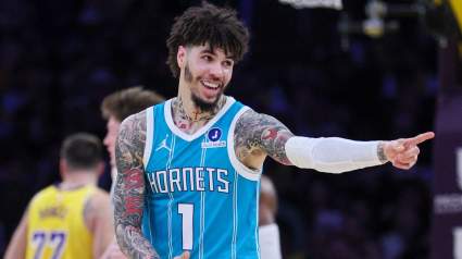 Lakers’ Luka Doncic Reacts After LaMelo Ball Drills 9 Threes vs Lakers