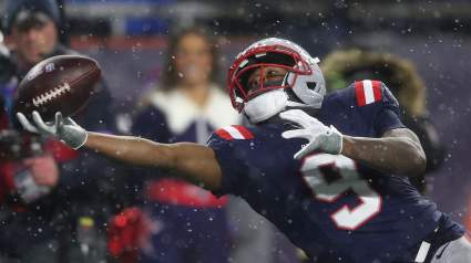 Patriots’ Kayshon Boutte Backs Up Trash Talk With Eye-Popping Catch