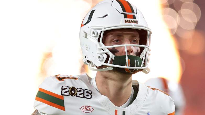 Carson Beck #11 of the Miami Hurricanes has ties to new Cleveland Browns coach Todd Monken