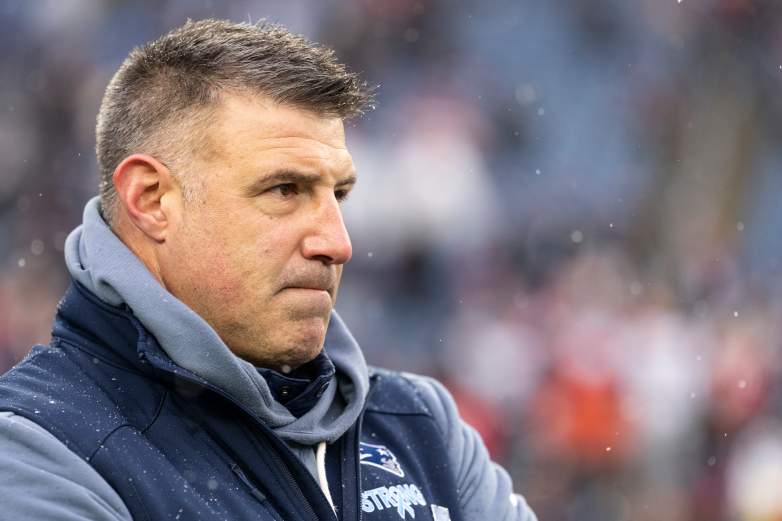 New England Patriots head coach Mike Vrabel