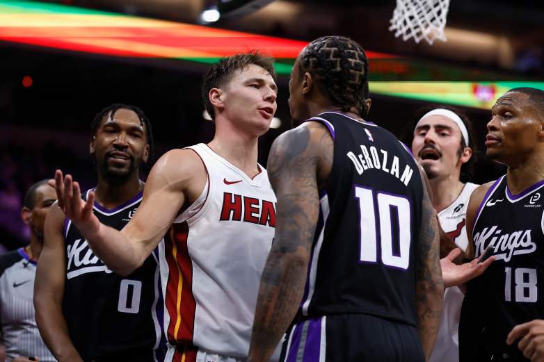 Pelle Larsson and DeMar DeRozan