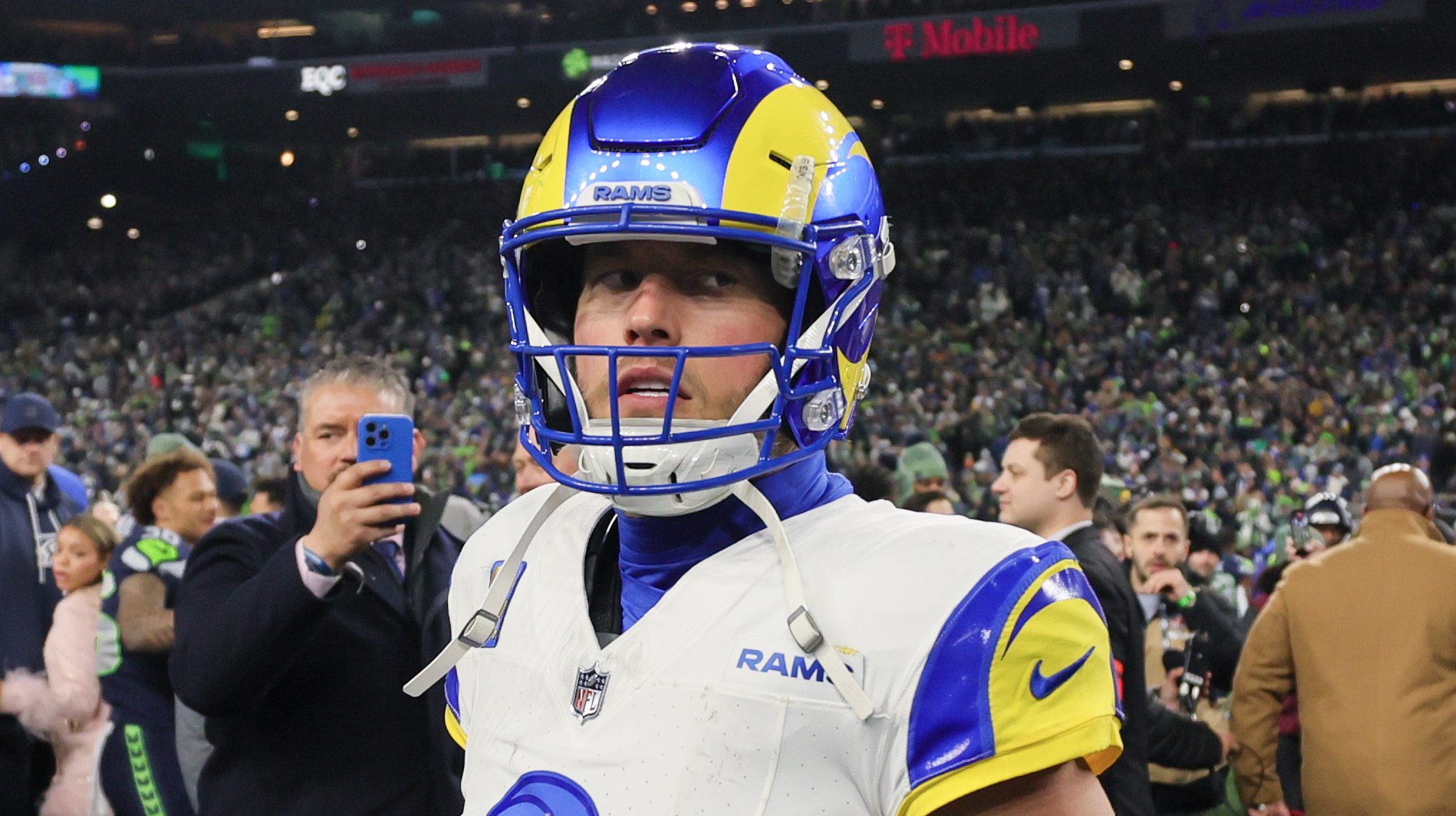 Matthew Stafford Los Angeles Rams Seattle Seahawks Cooper Kupp