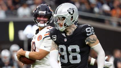 Raiders’ Star Maxx Crosby Raves Over Bears’ HC Ben Johnson