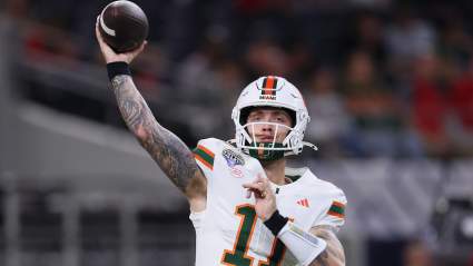 Miami QB Carson Beck Predicted to Potentially Replace No. 1 Overall Pick
