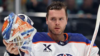 Oilers Goalie May End Up on Waivers Soon