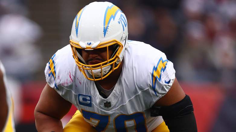 Los Angeles Chargers Tackle Rashawn Slater