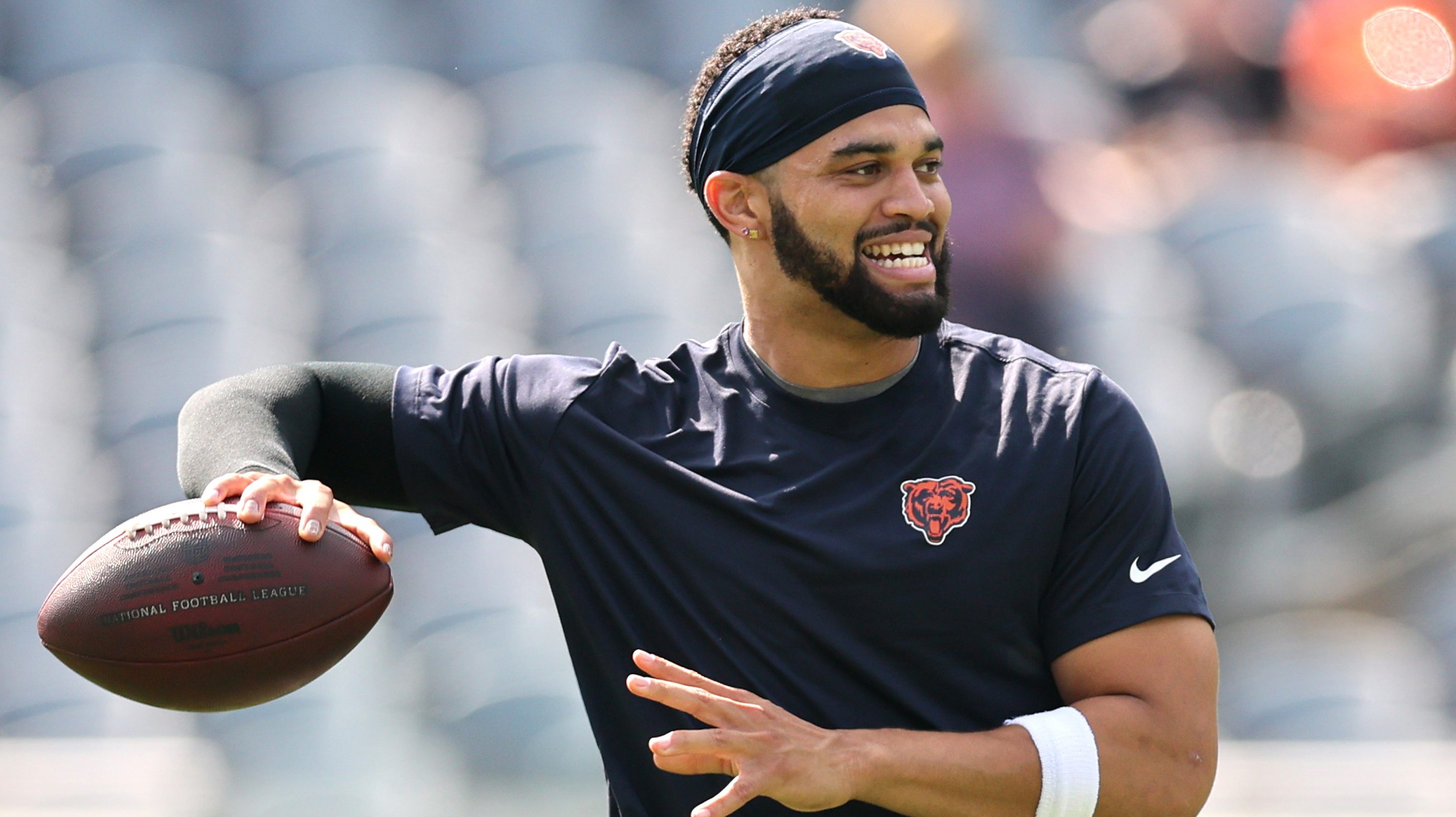 Bears QB Caleb Williams weighs in on NBA Celebrity All-Star news