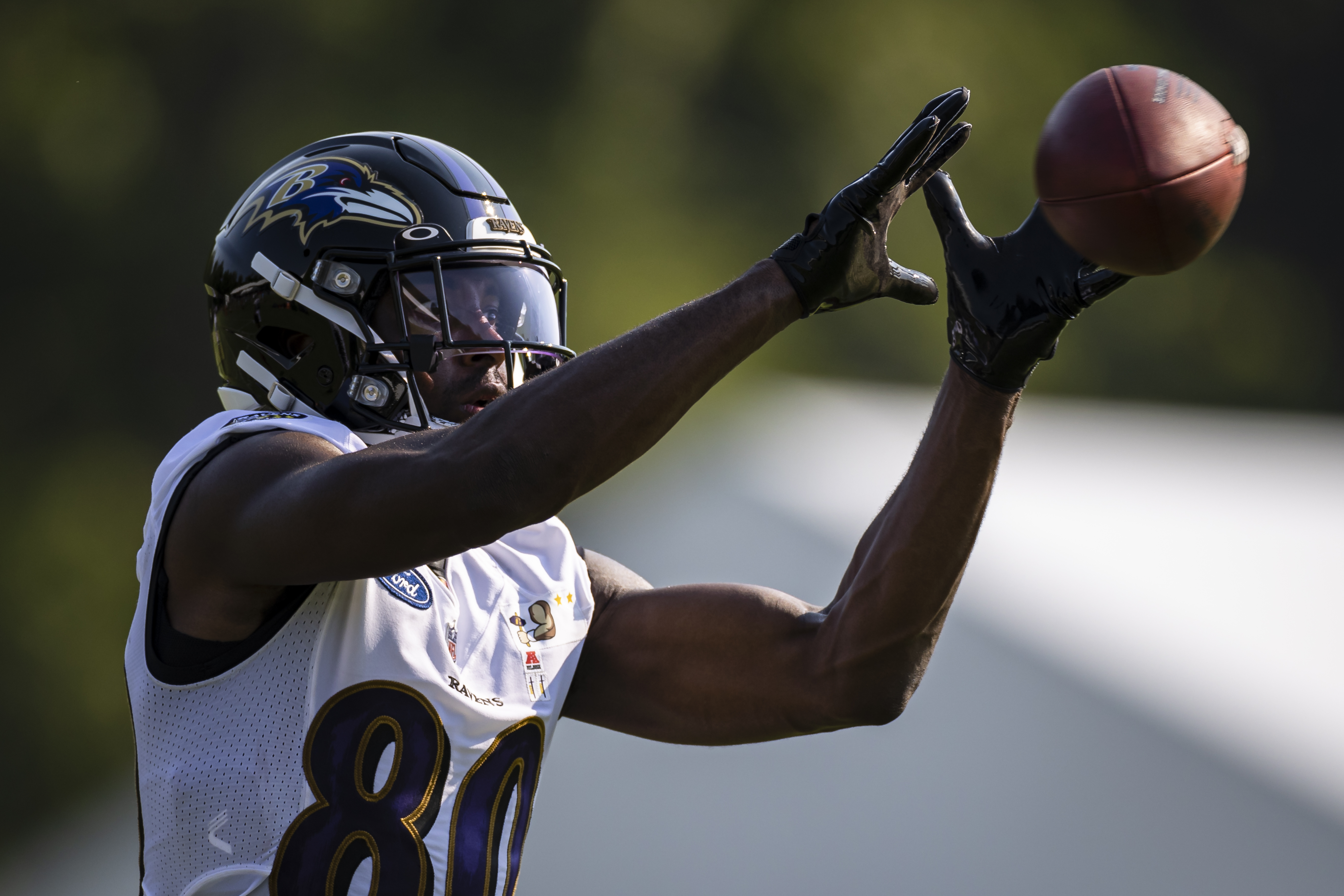 Former Ravens WR announces NFL retirement