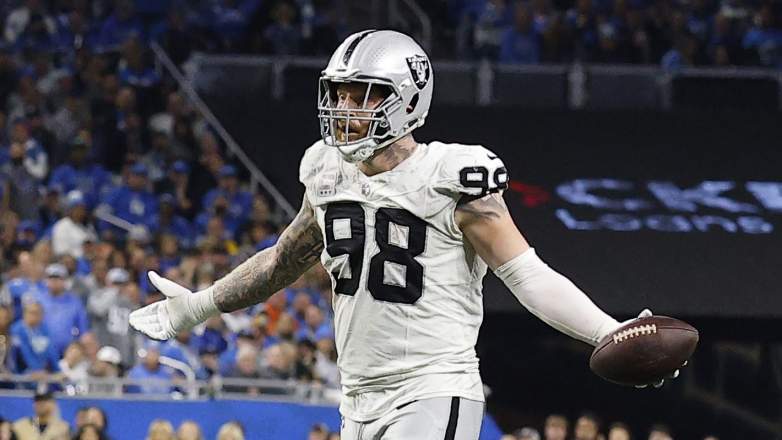 Maxx Crosby Las Vegas Raiders Detroit Lions