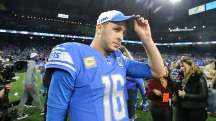 Lions QB Jared Goff Announces Career News Outside the NFL