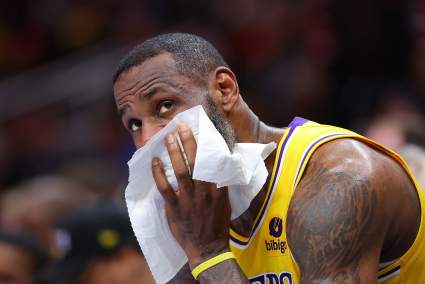 Skip Bayless Sounds Off On LeBron James During Lakers-Rockets Game