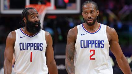 Kawhi Leonard Reacts to “Surprise” James Harden Trade Rumors