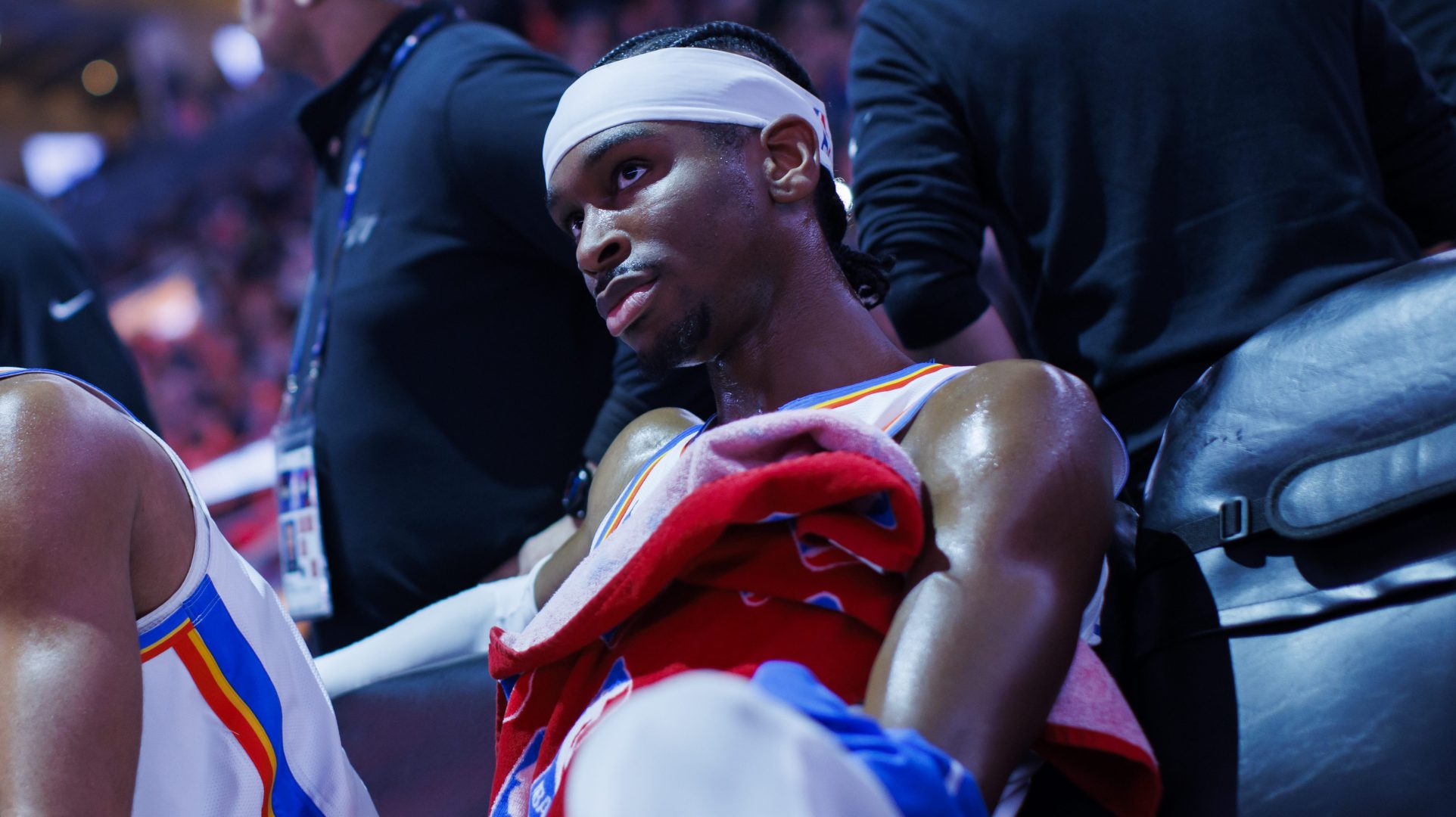 Shai speaks on OT benching after Thunder win 🗣️🏀✅