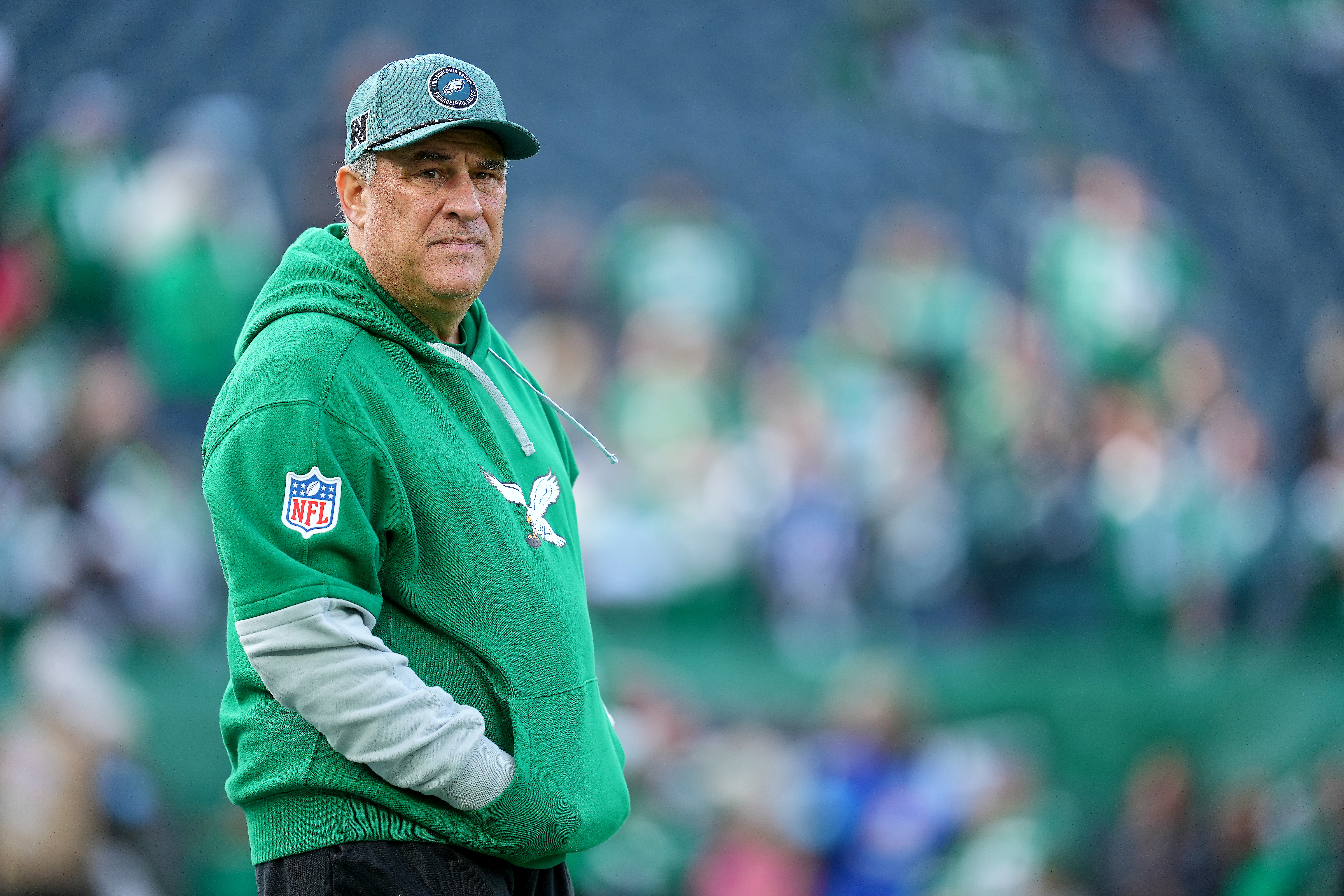 Eagles get encouraging update on Vic Fangio amid retirement questions.