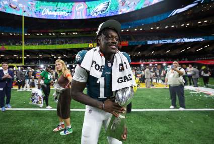 Eagles’ A.J. Brown Sends Two-Word Heartfelt Message Amid Trade Rumors