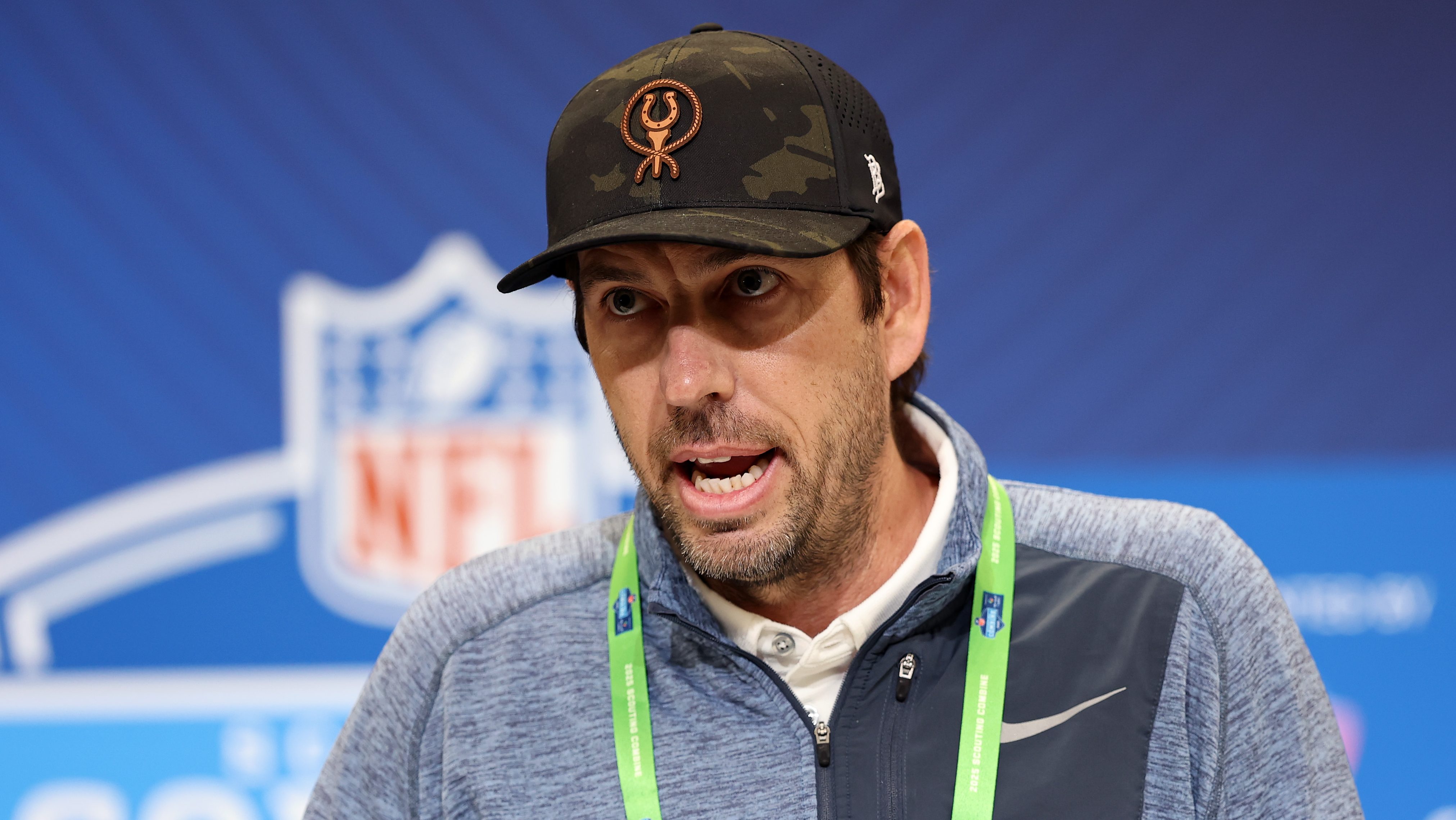 Four rising draft prospects intrigue Colts at Senior Bowl; key takeaways.