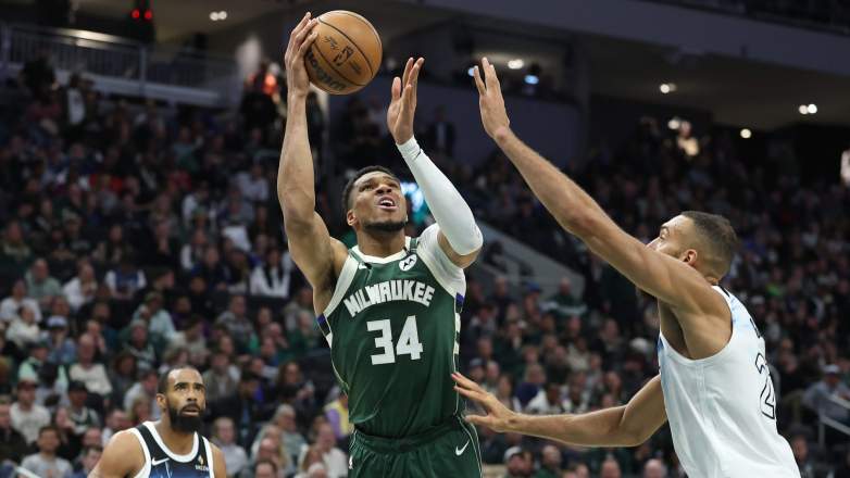 Giannis Antetokounmpo, Rudy Gobert, Mike Conley Jr., Timberwolves
