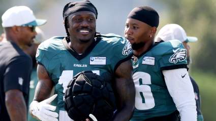Eagles RB Saquon Barkley Calls Out A.J. Brown Over Possible AFC Move
