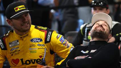 Ricky Stenhouse Jr., Todd Gilliland Turn Heads for Cook Out Clash Actions