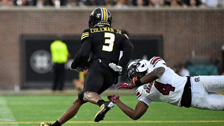 Mizzou WR Kevin Coleman Jr.