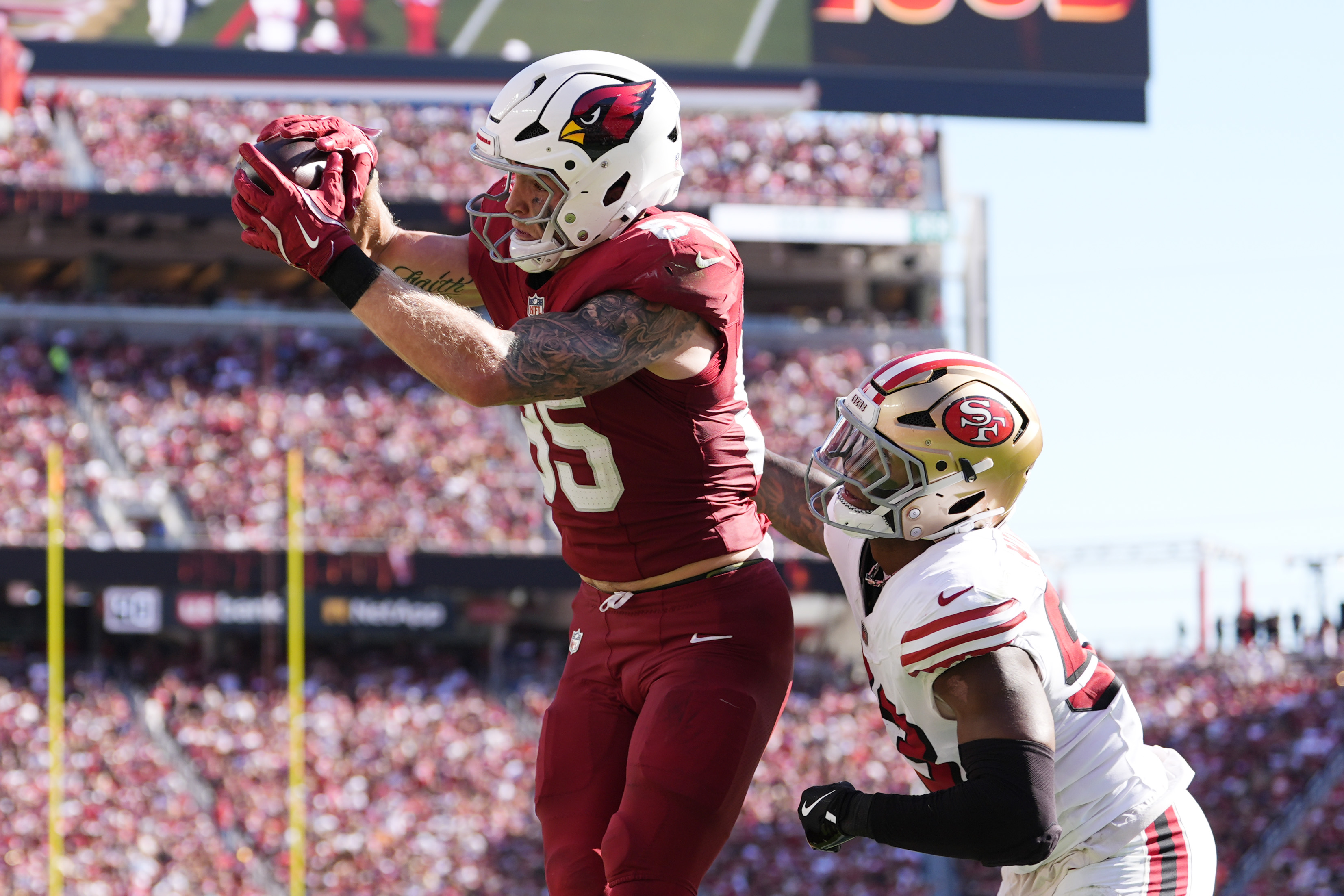 Trey McBride delivers bad news for 49ers amid Electrical Substation Theories.